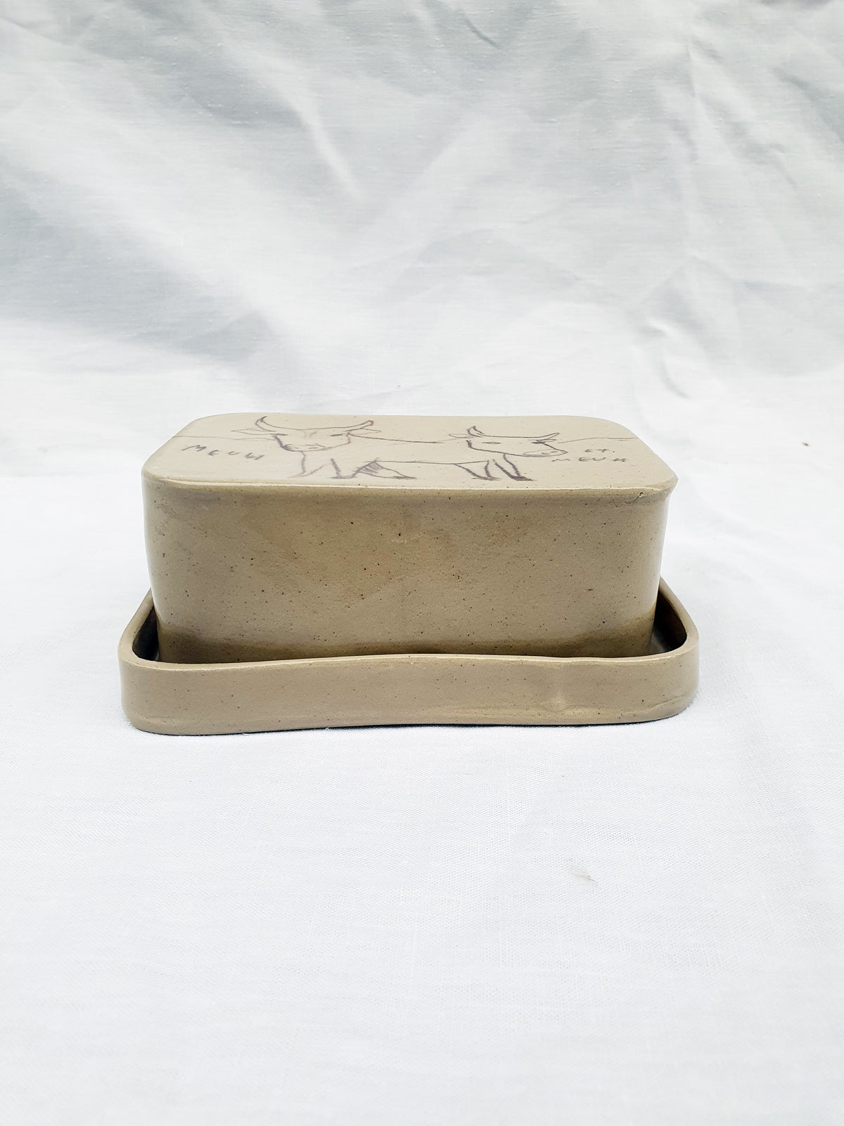 Beurrier beige double meuh