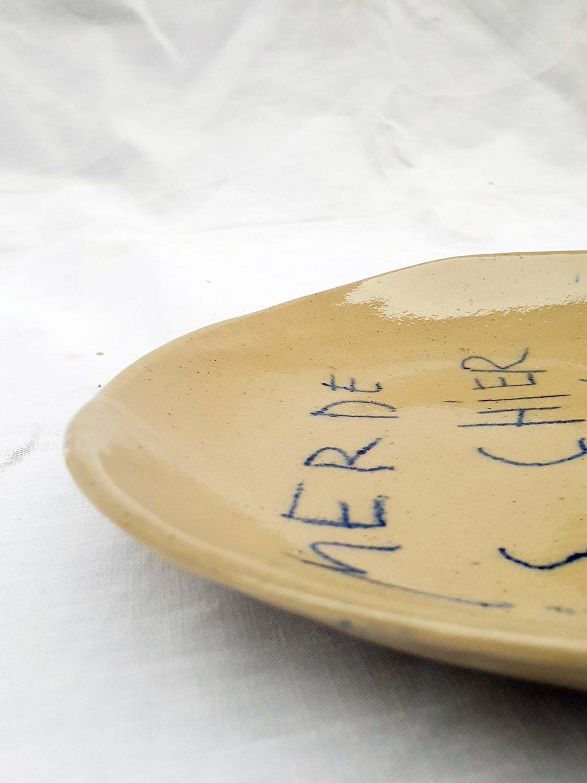 Assiette ø 22 cm gros mots