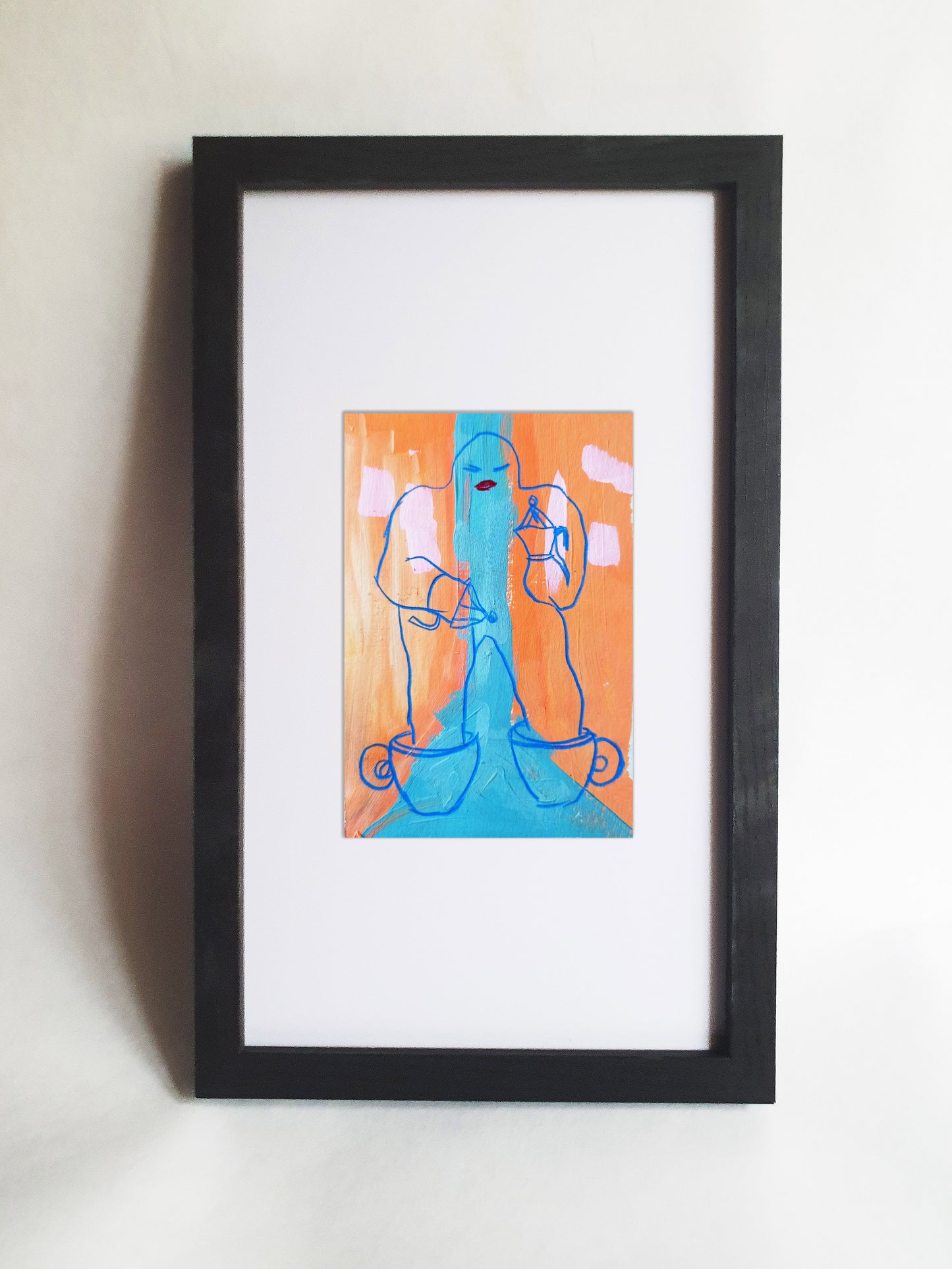 FEMME CAFETIERE 10 X 15 PRINT