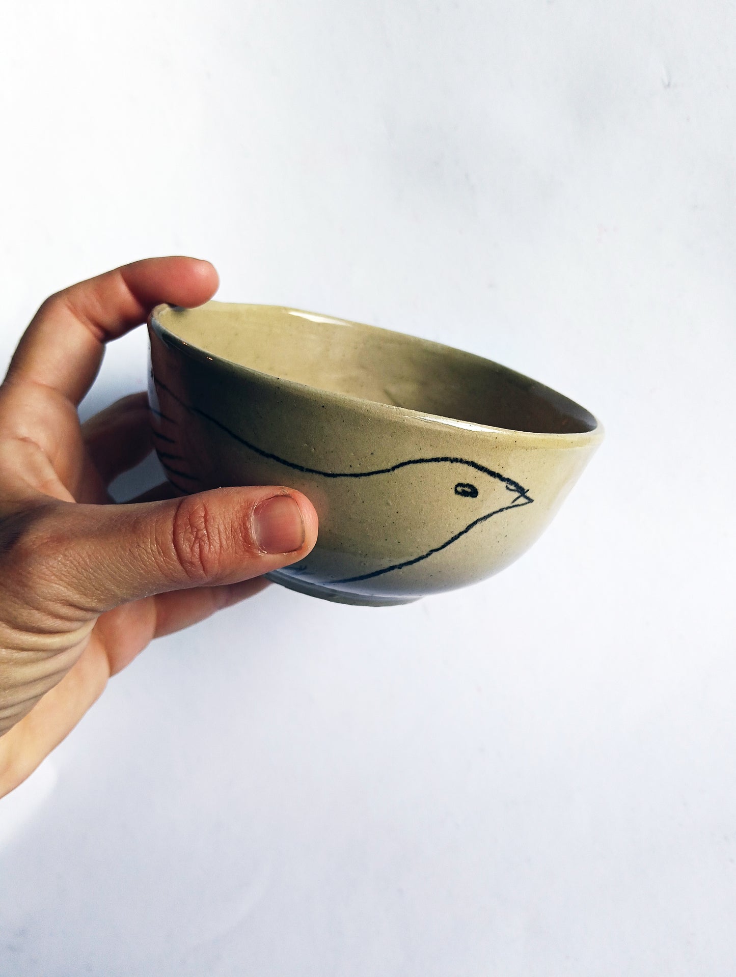 Bol ø 11 cm oiseaux n°1