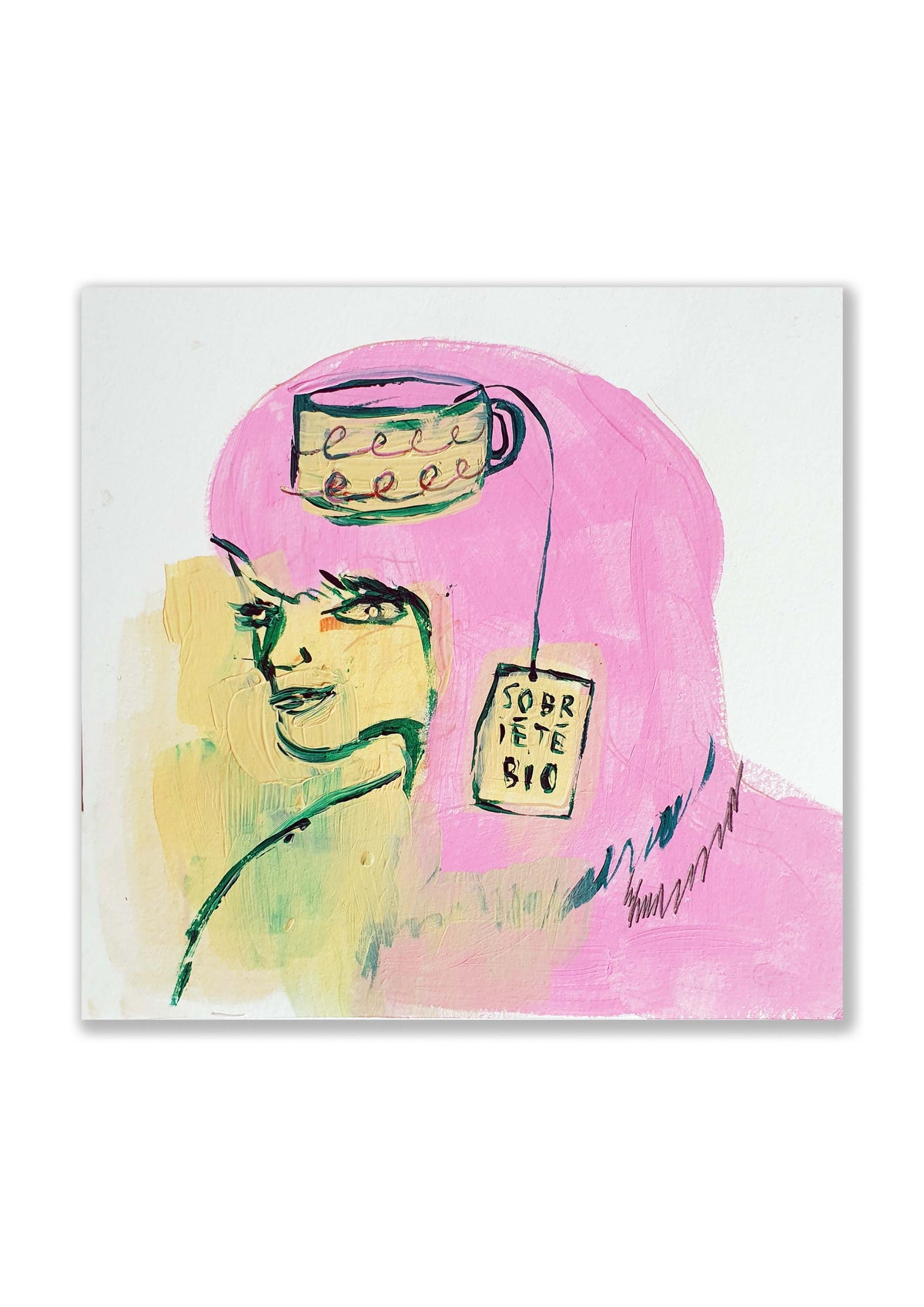 dessin original 15 x 15 sobriété bio
