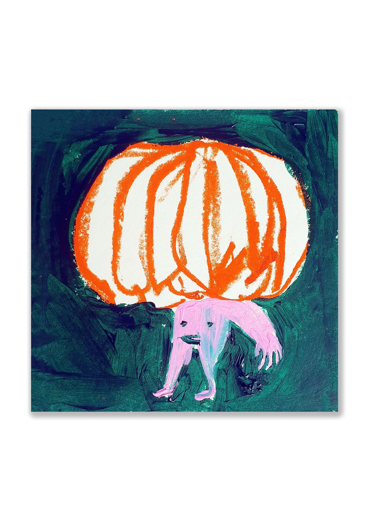dessin original 15 x 15 tete de courge 3