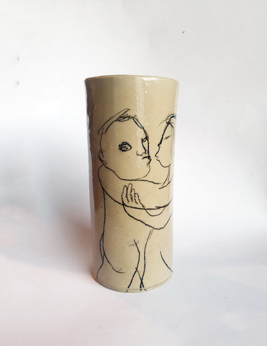 Vase cylindre / Couple n°1