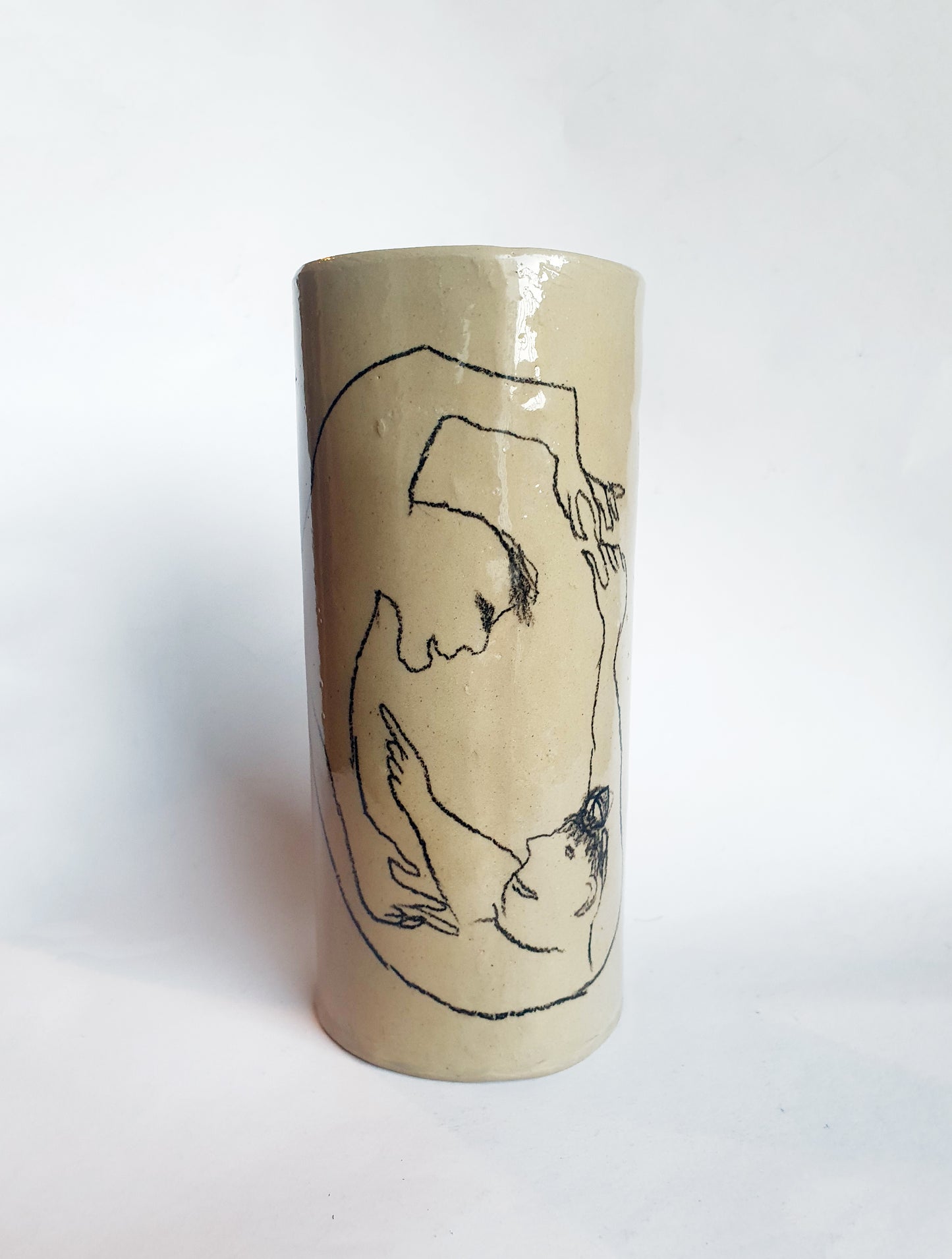 Vase cylindre / Couple n°1