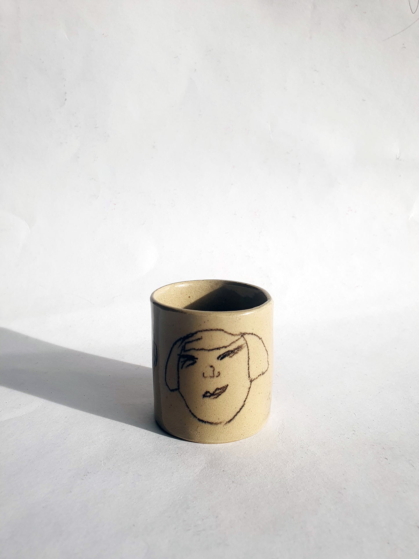 Tasse espresso série de 3 visages