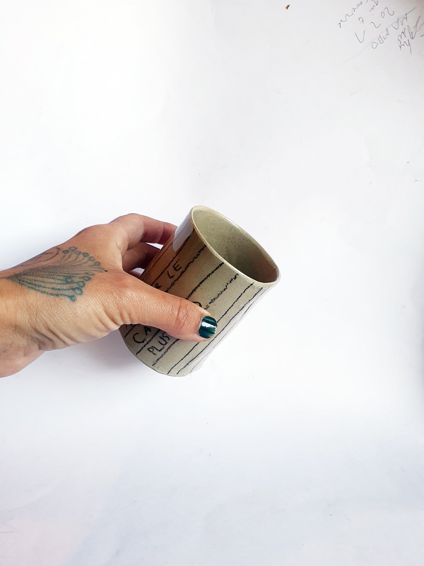 Tasse 230 ml "Arrêter le café plus tard"