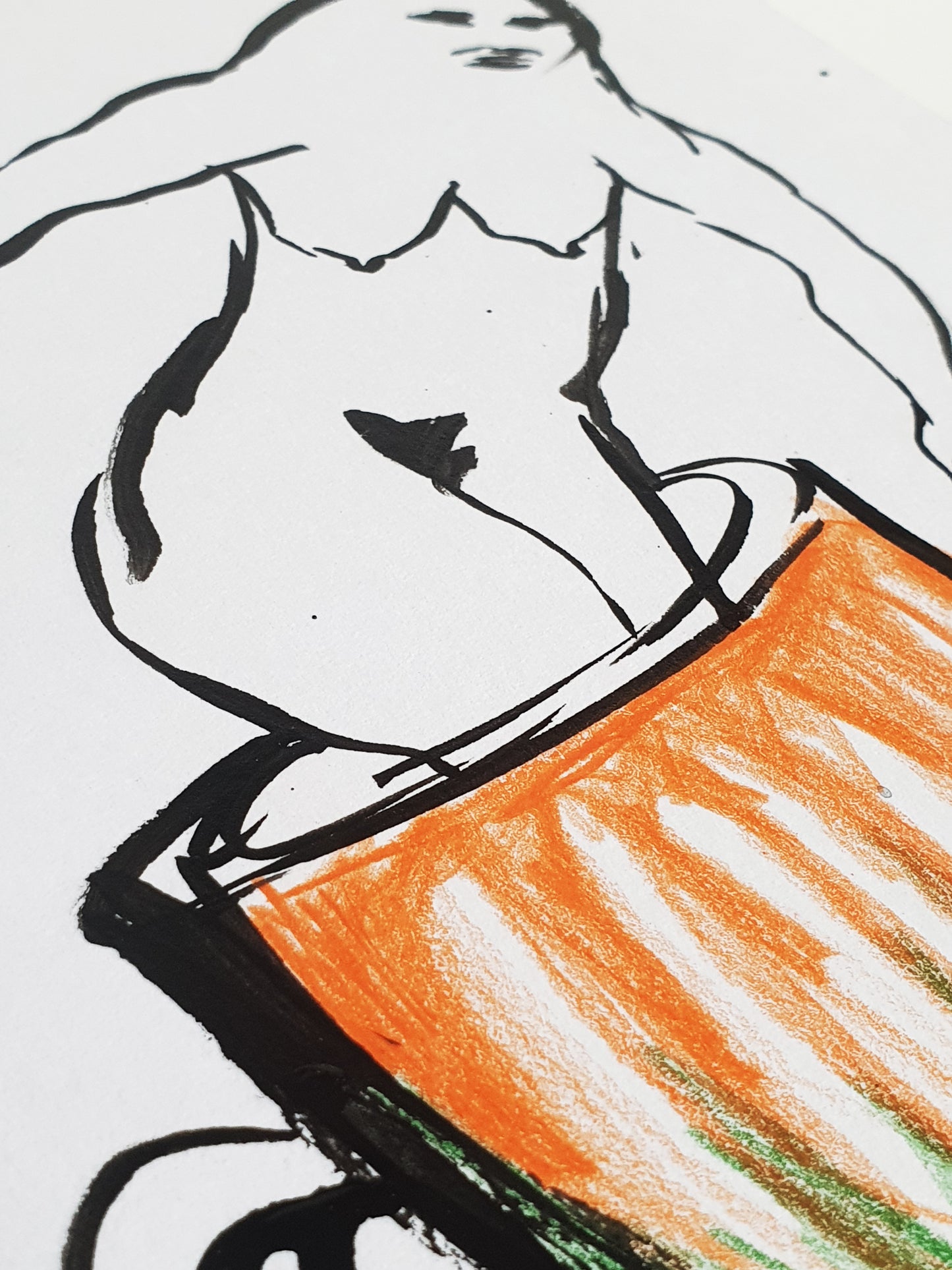 SÉRIE ORANGE / tasse feminine