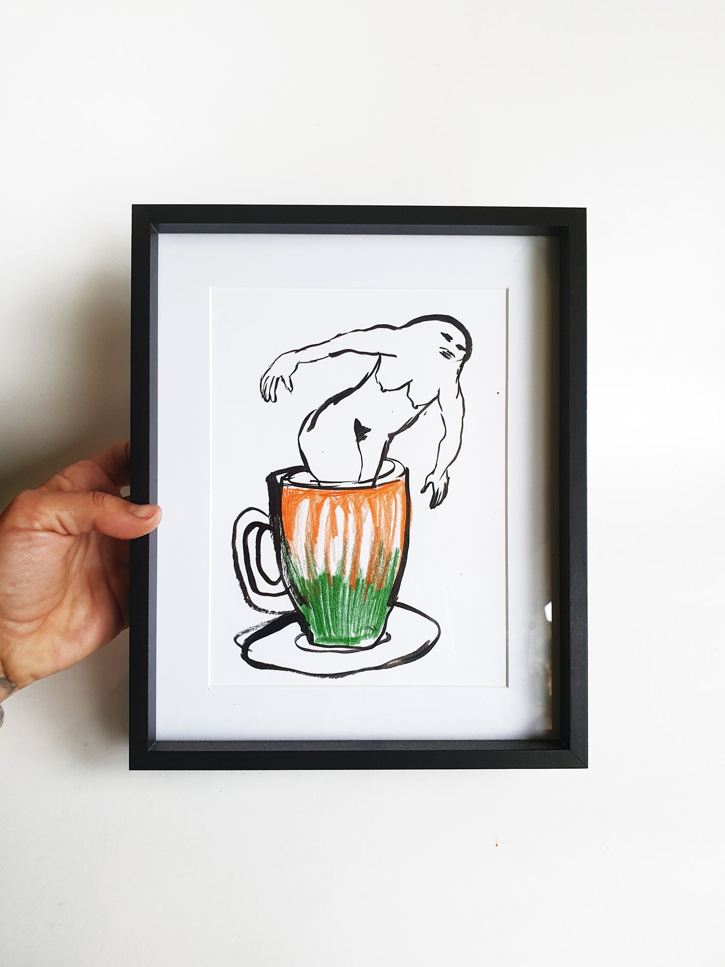 SÉRIE ORANGE / tasse feminine