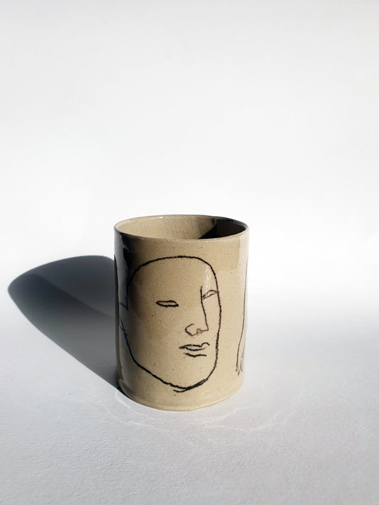 Mug 3 visages