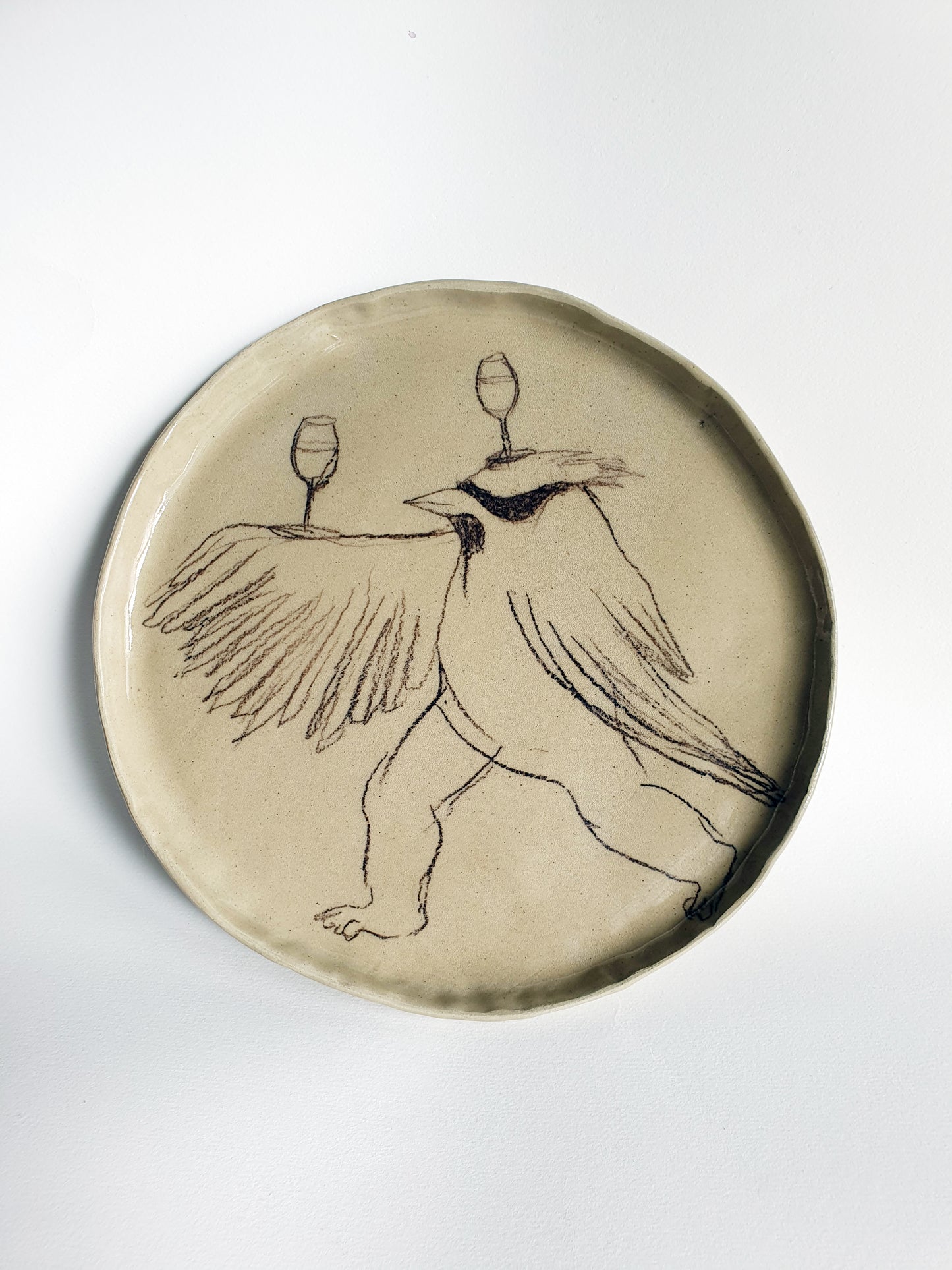 Assiette oiseaux n°1