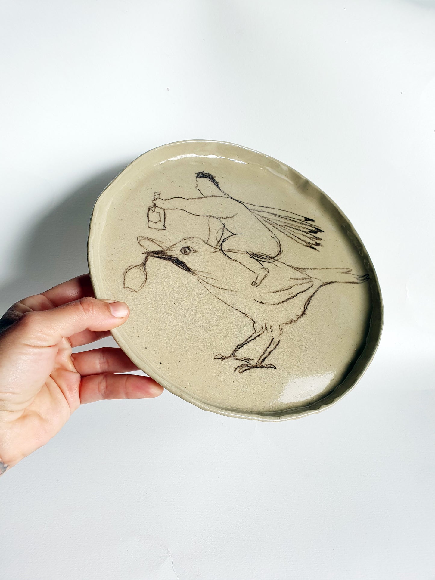 Assiette oiseaux n°2