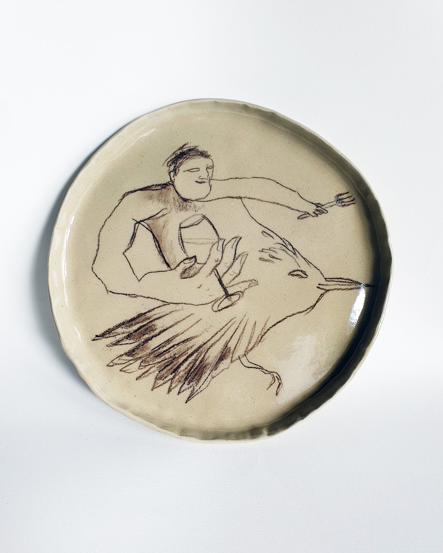 Assiette oiseaux n°3