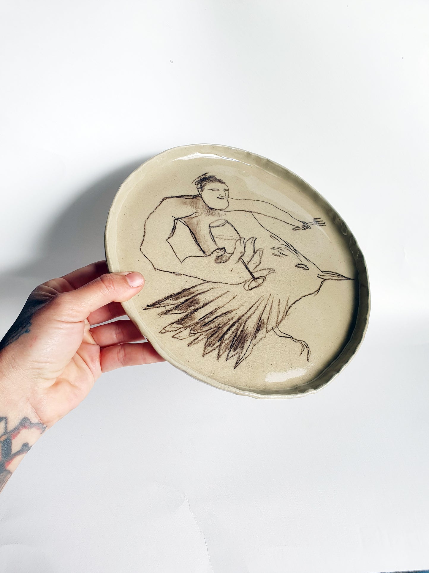 Assiette oiseaux n°3