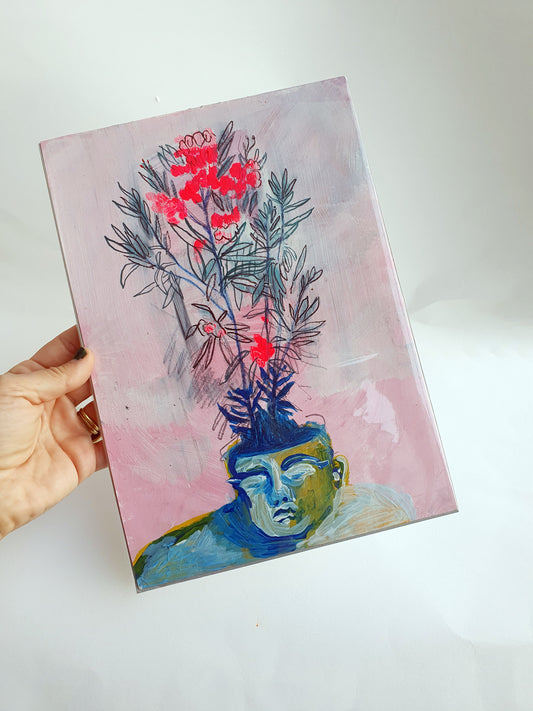 PENSÉES LAURIER ROSE