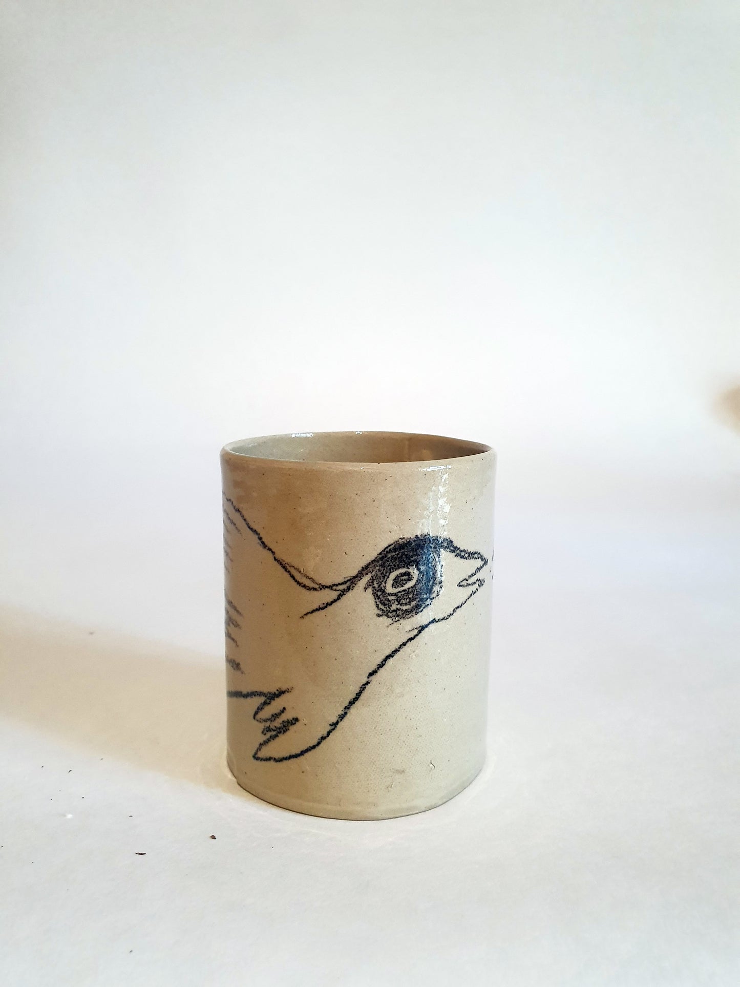 Tasse sans anse 23 cl oiseaux rieurs