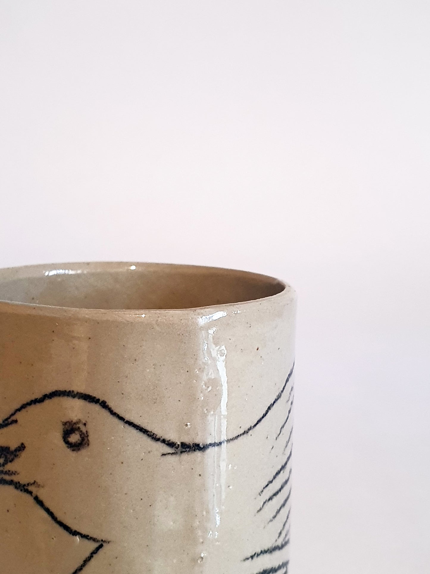 Tasse sans anse 23 cl oiseaux rieurs