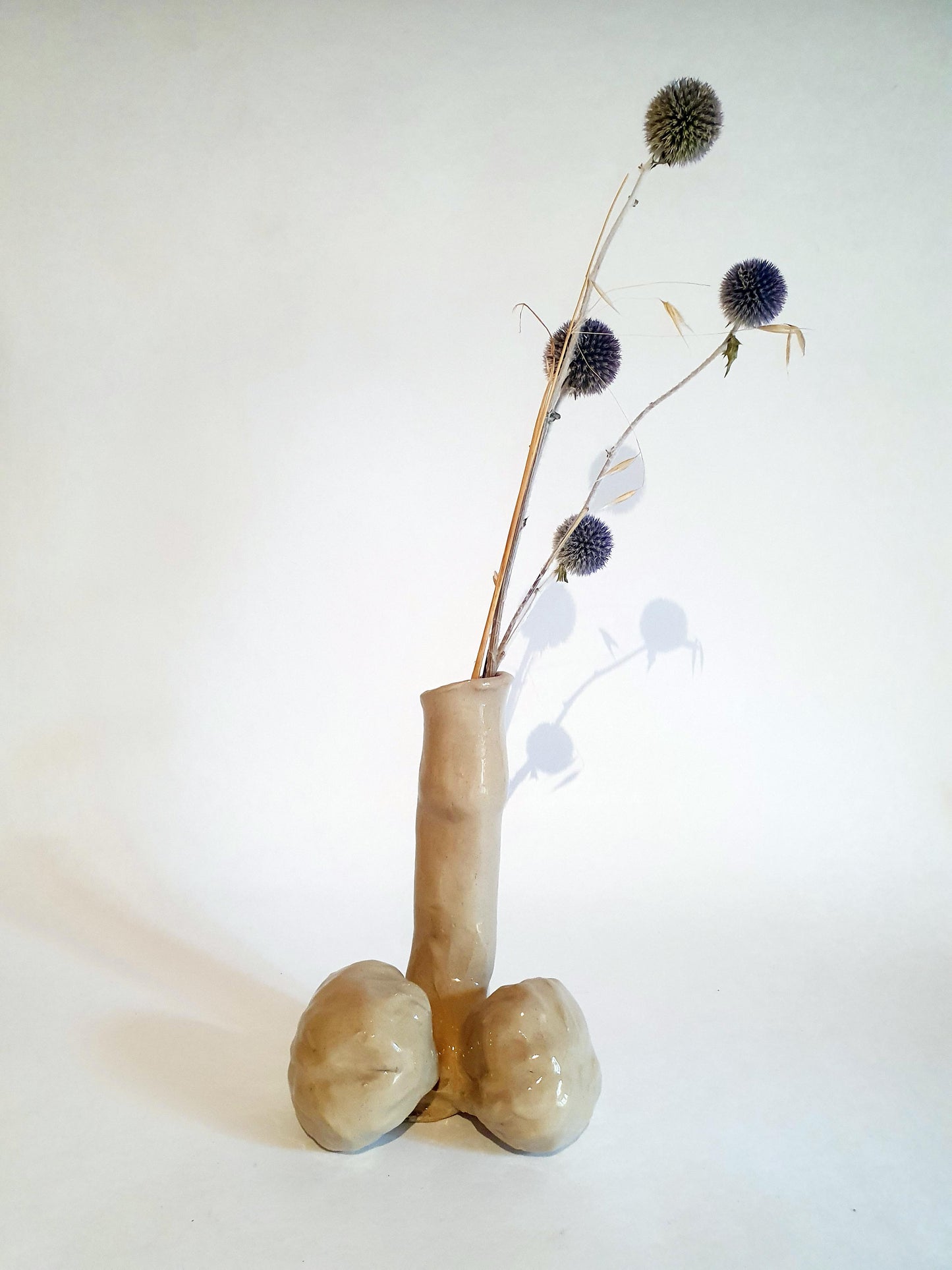 Vase Verge n°1 beige