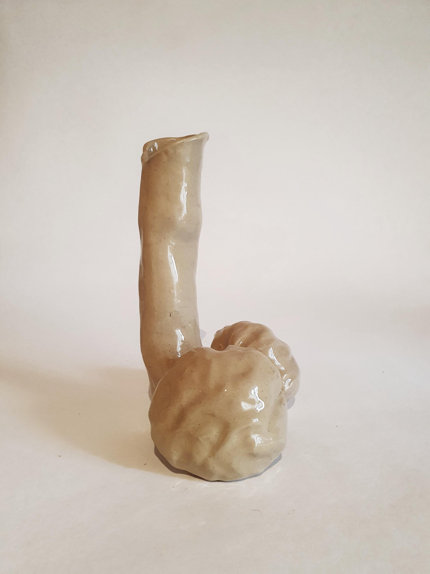 Vase Verge n°1 beige