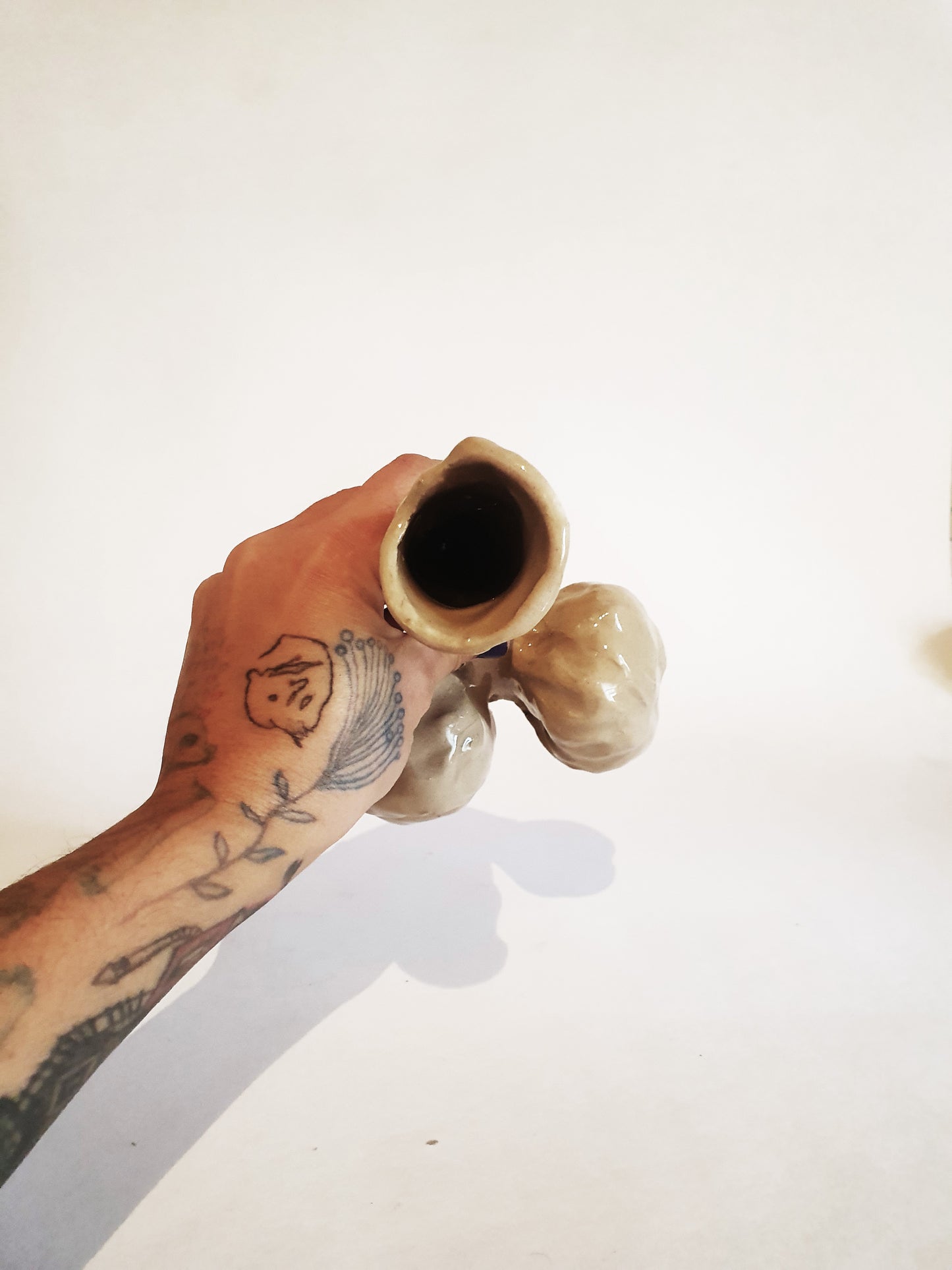 Vase Verge n°1 beige