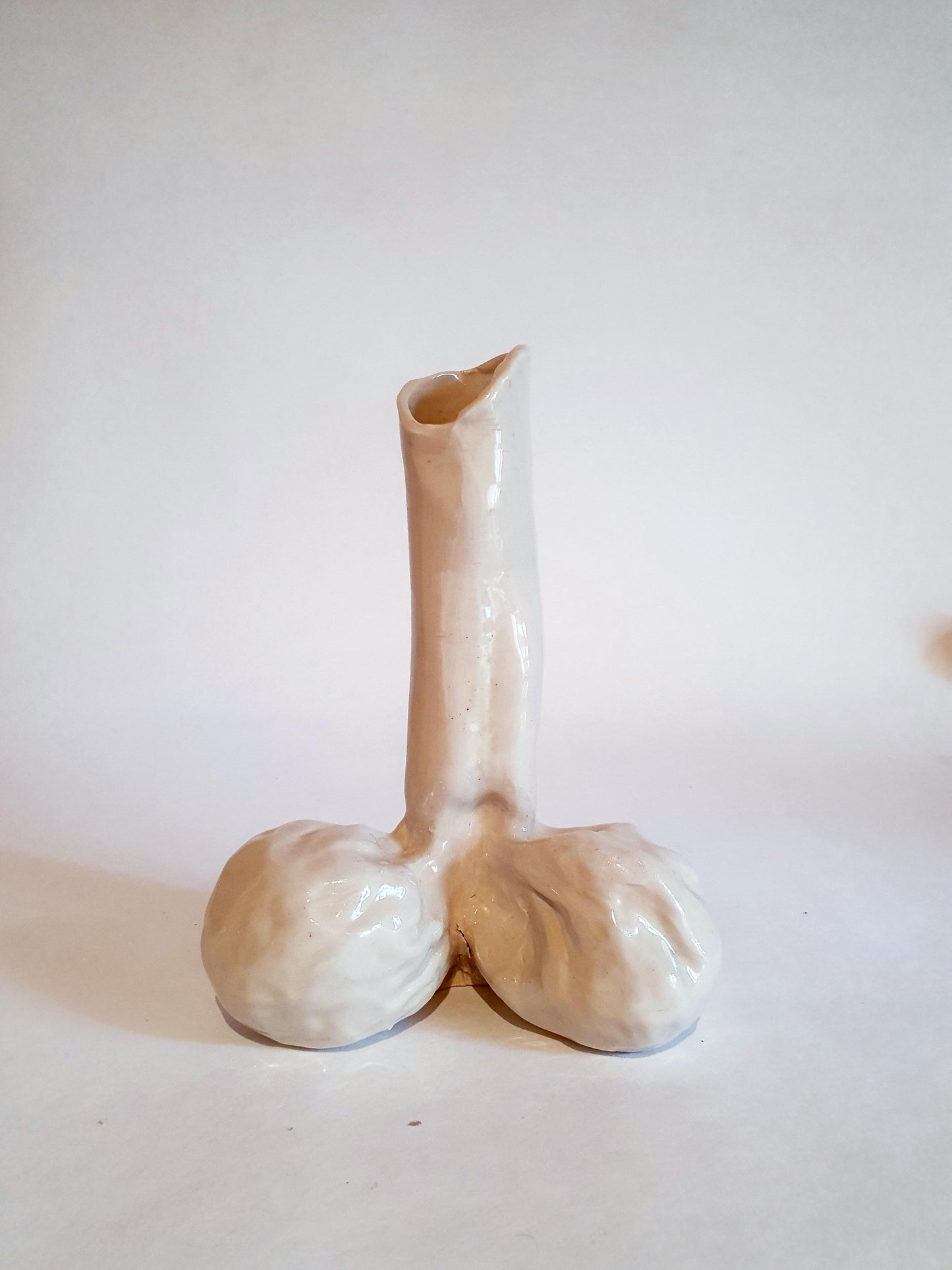 Vase Verge n°2 blanc