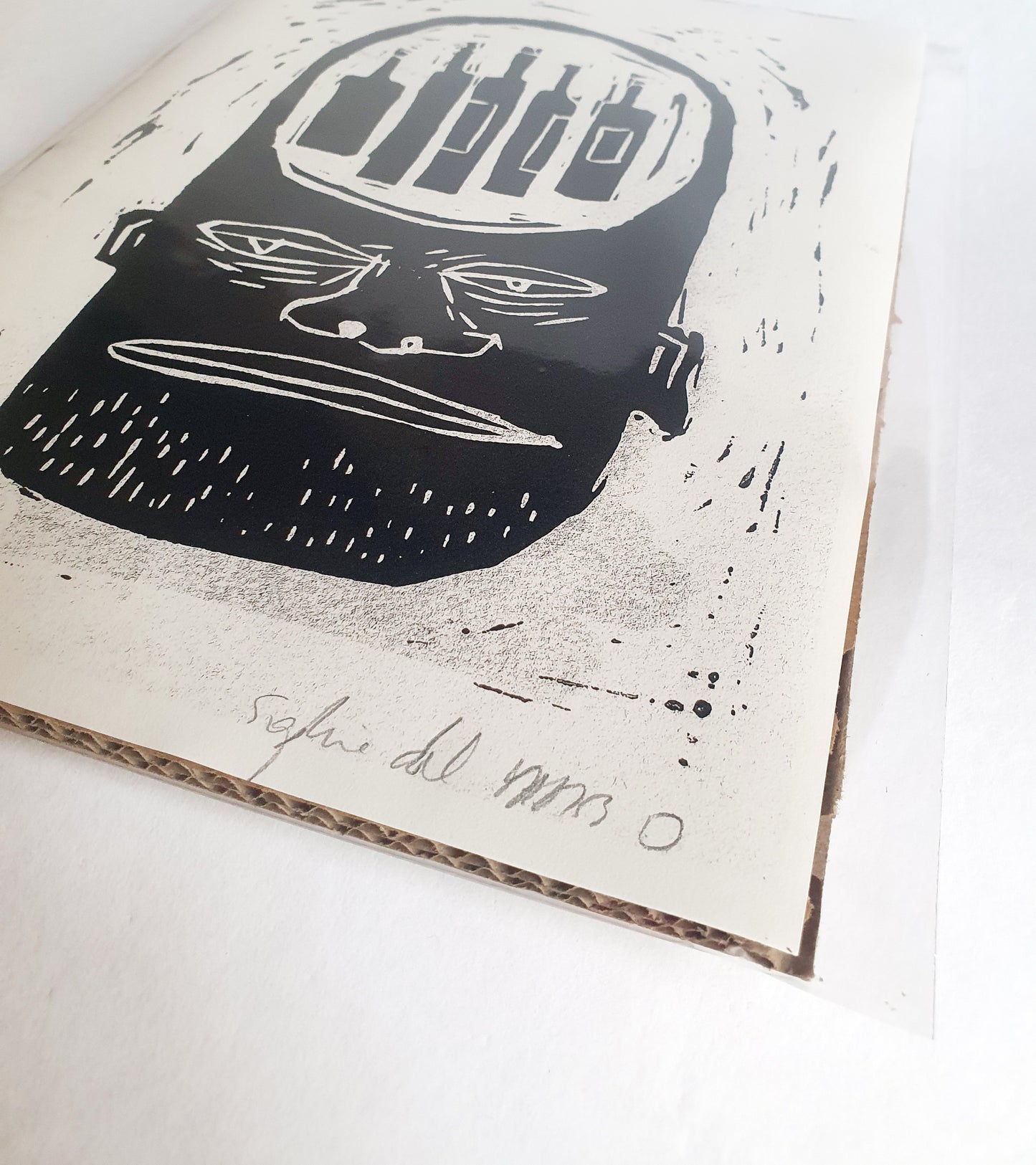 PENSÉES BOUTEILLE / 20 X 30 CM PRINT