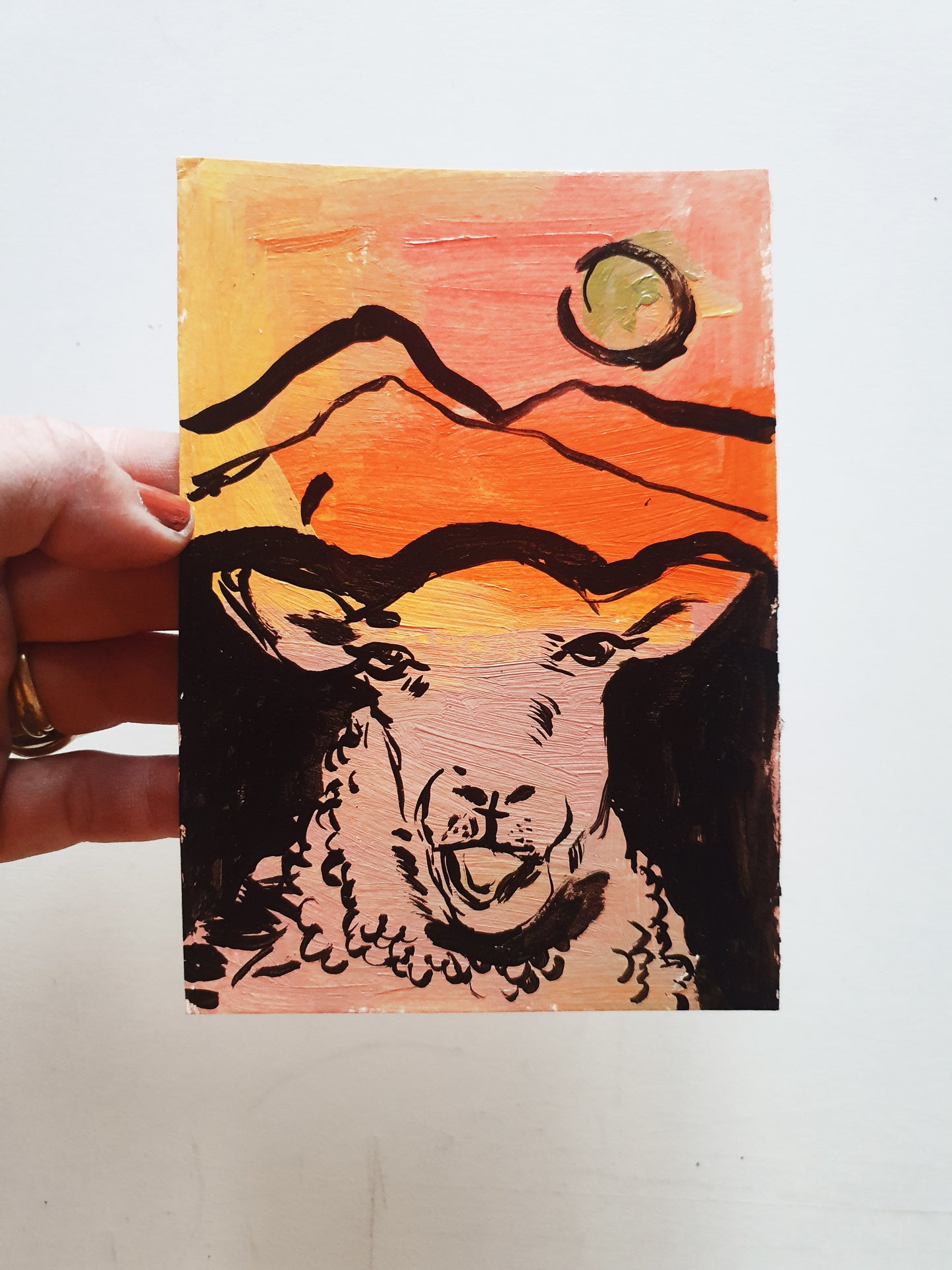 MOUTONS 10 X 15 PRINT