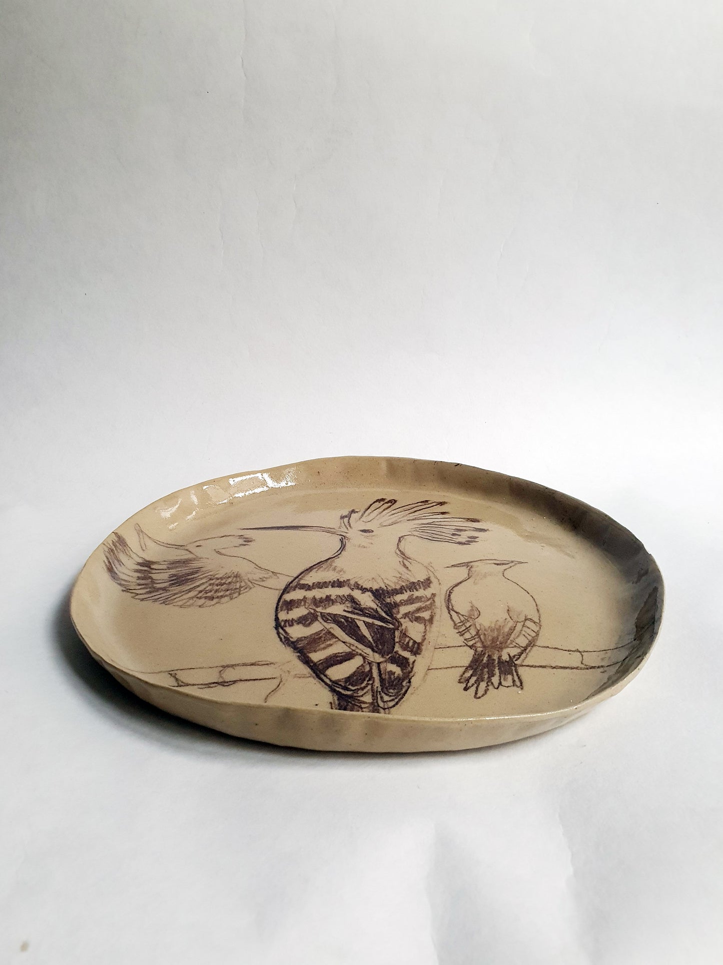 Assiette ø 24 cm huppe fasciée