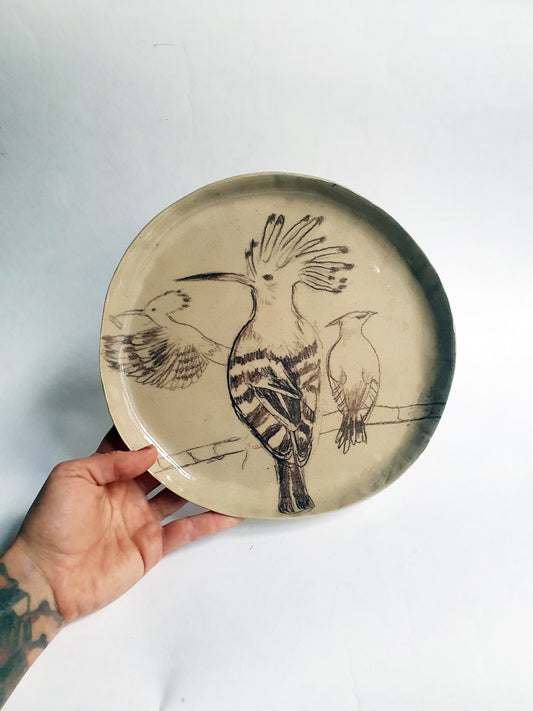 Assiette ø 24 cm huppe fasciée