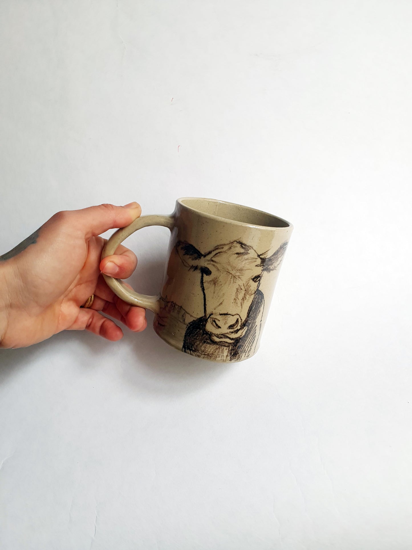 Tasse 35 cl vachette tire la langue