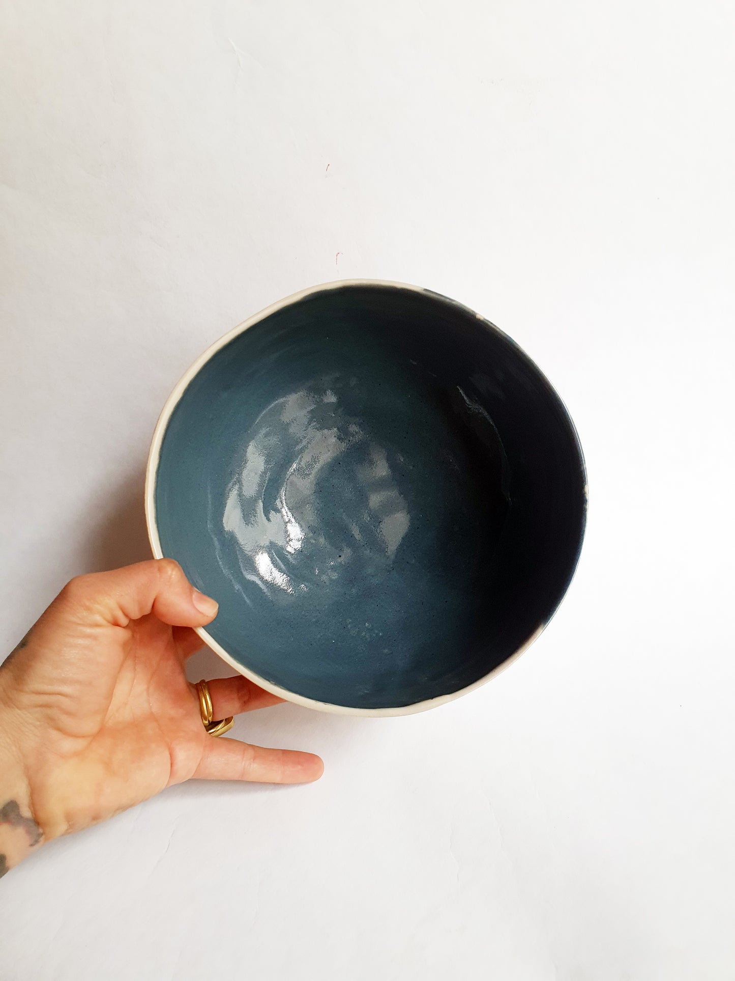 Bol ø 17,5 cm mi bleu mi montagne