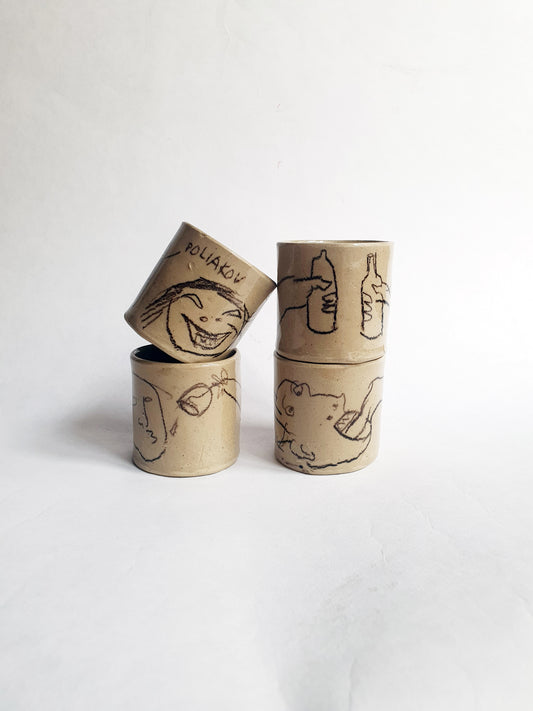 Verres à Shot dessins