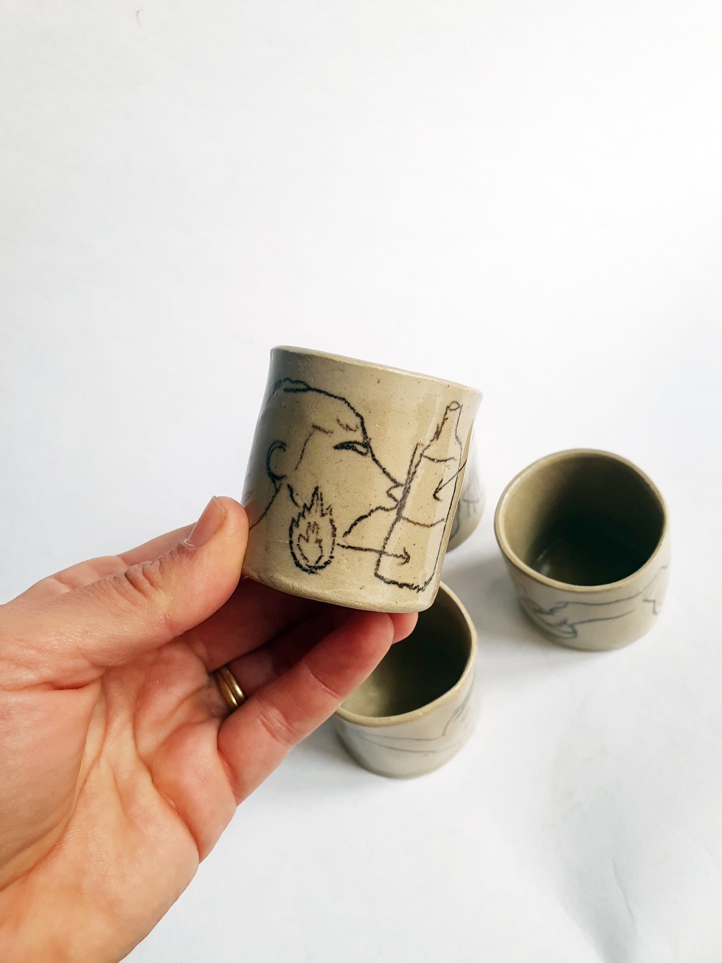 Verres à Shot dessins