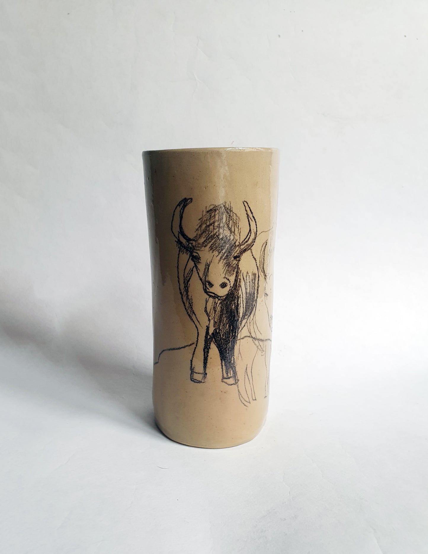 Vase Triple vache