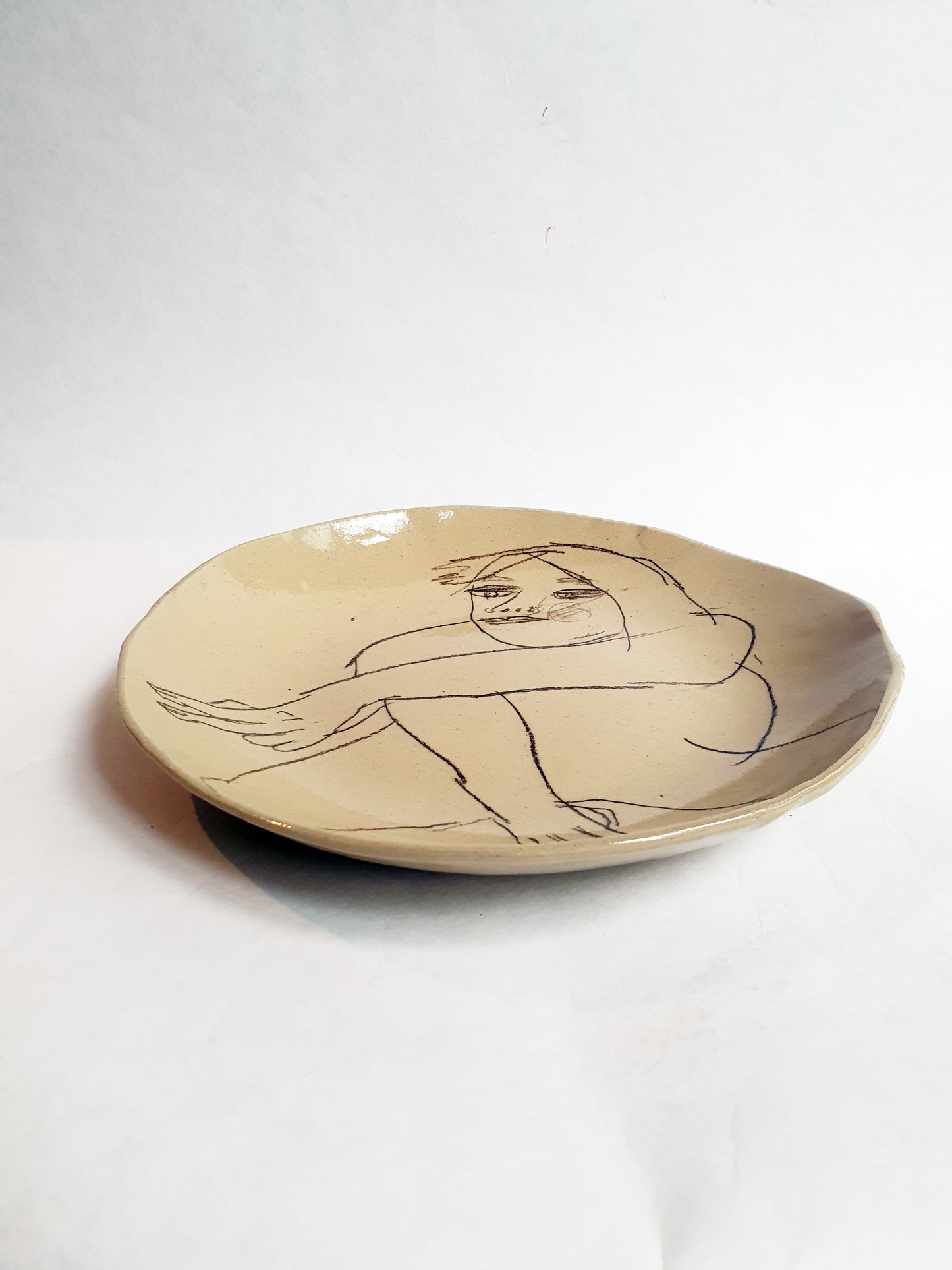 Assiette ø 22 cm personnage dessiné