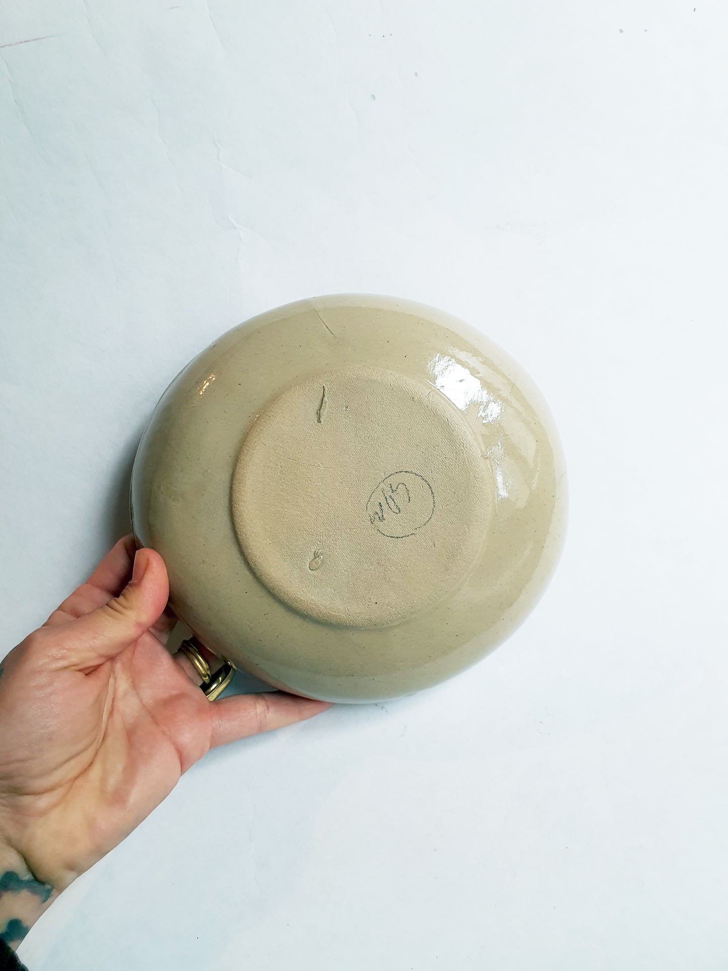 Assiette creuse ø 18 cm gros mots