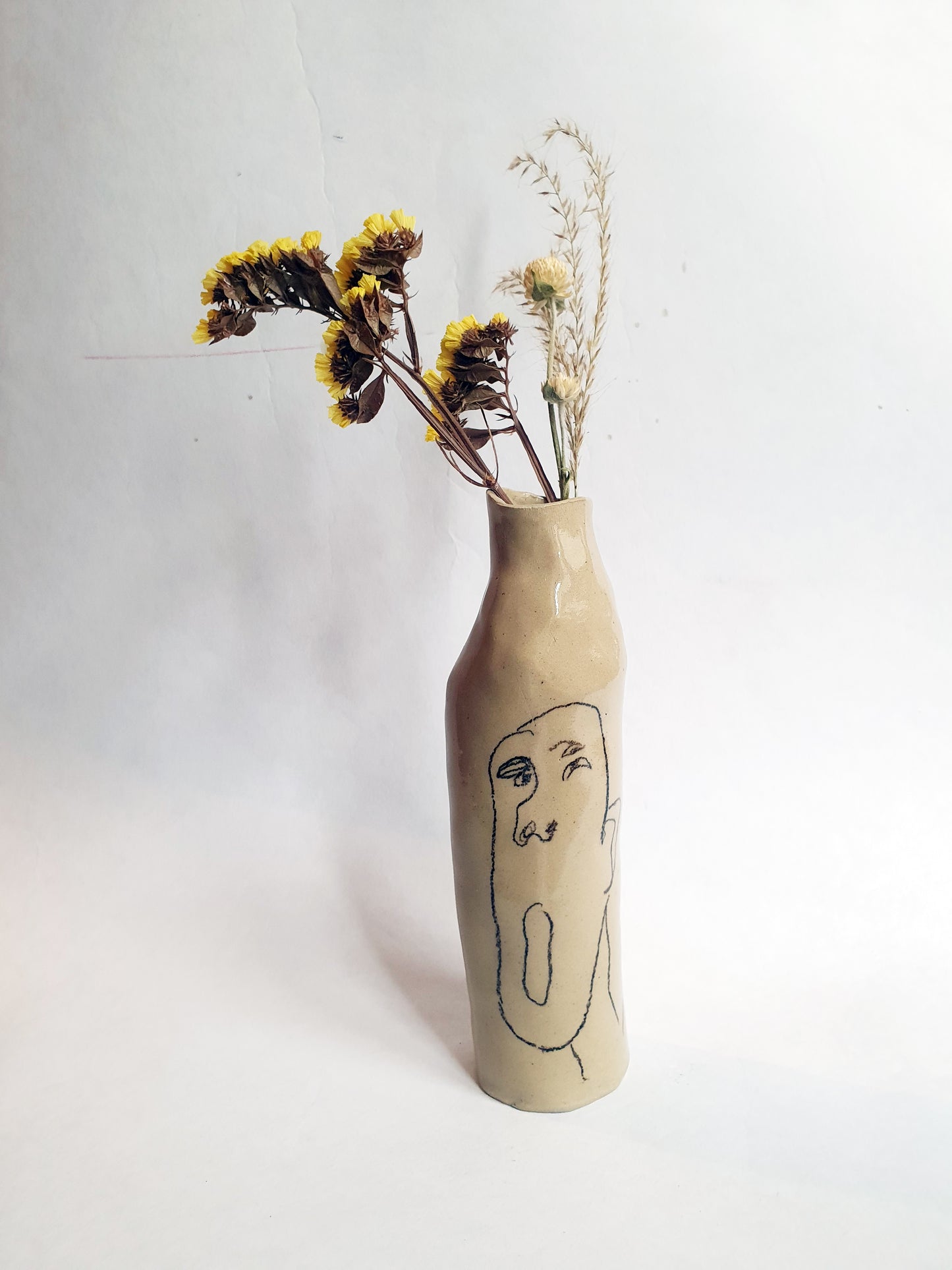 Vase Bouteille 2 visages