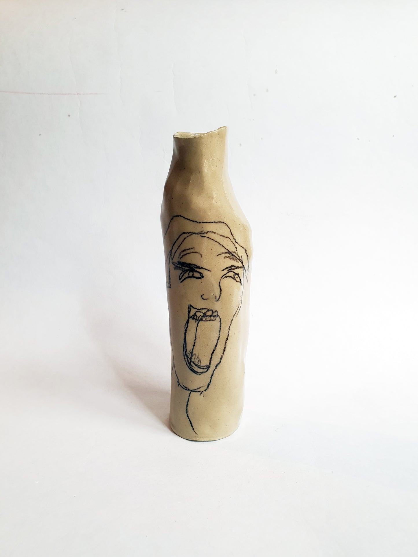 Vase Bouteille 2 visages