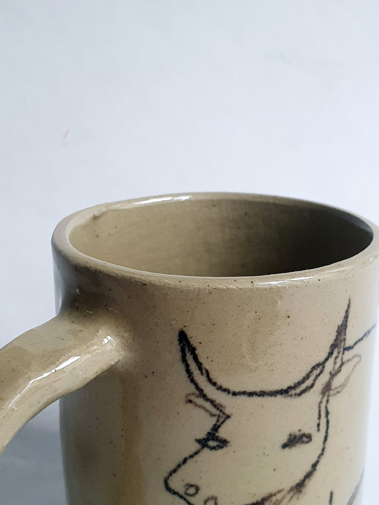 Tasse avec anse 23 cl vachette