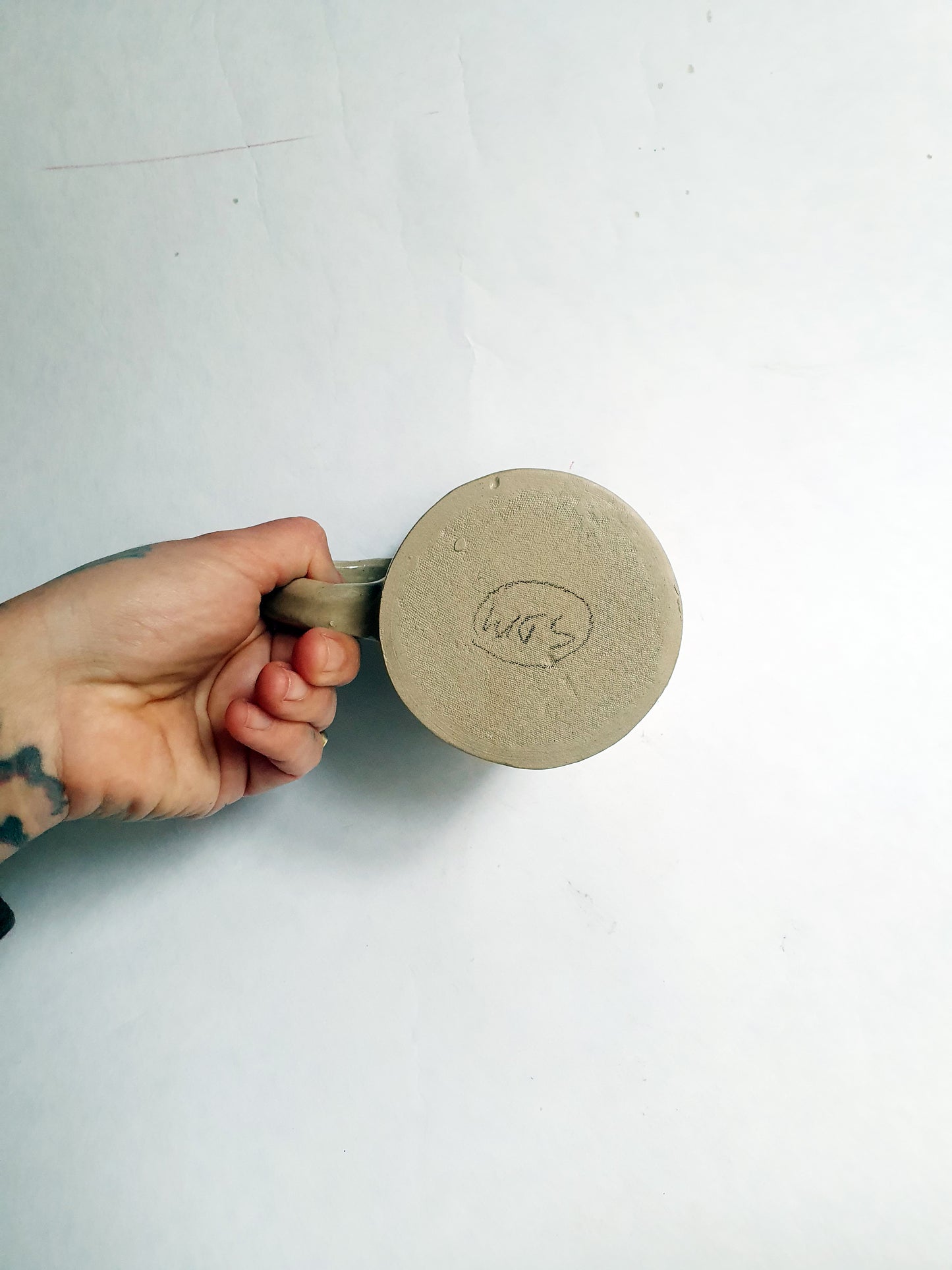 Tasse 35 cl vachette yeux noirs