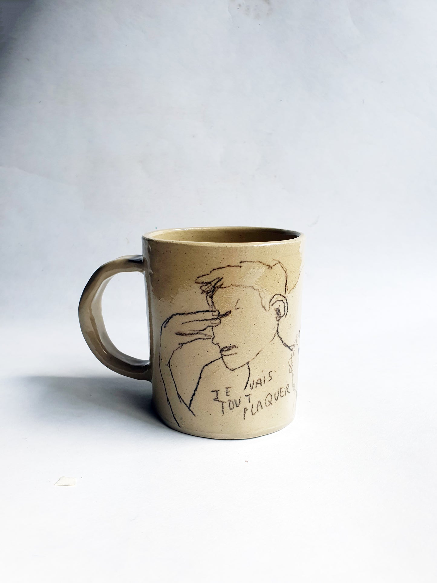 Tasse 35 cl Tout plaquer