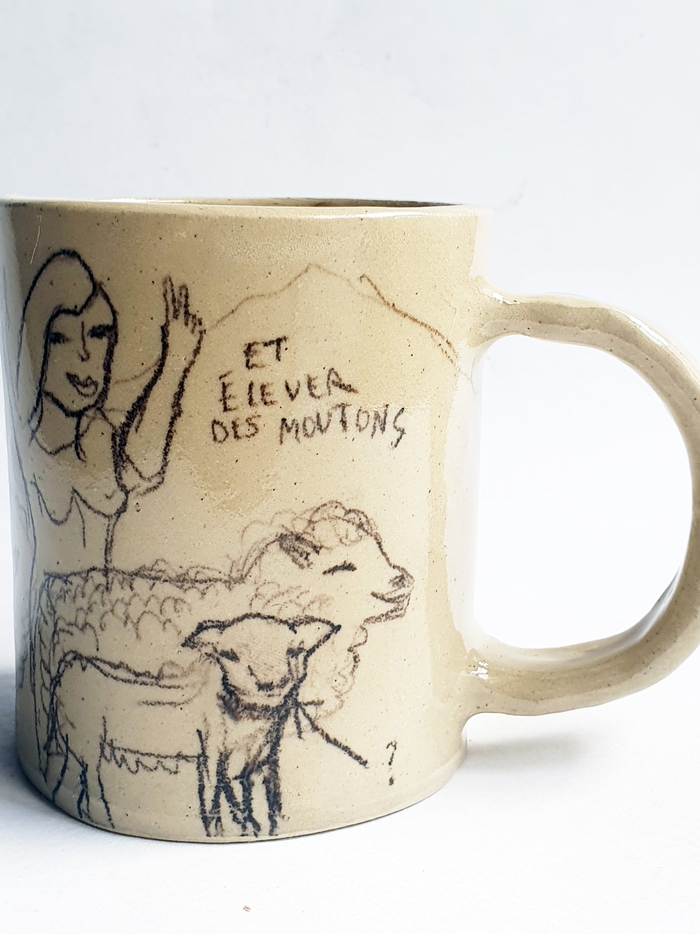 Tasse 35 cl Tout plaquer