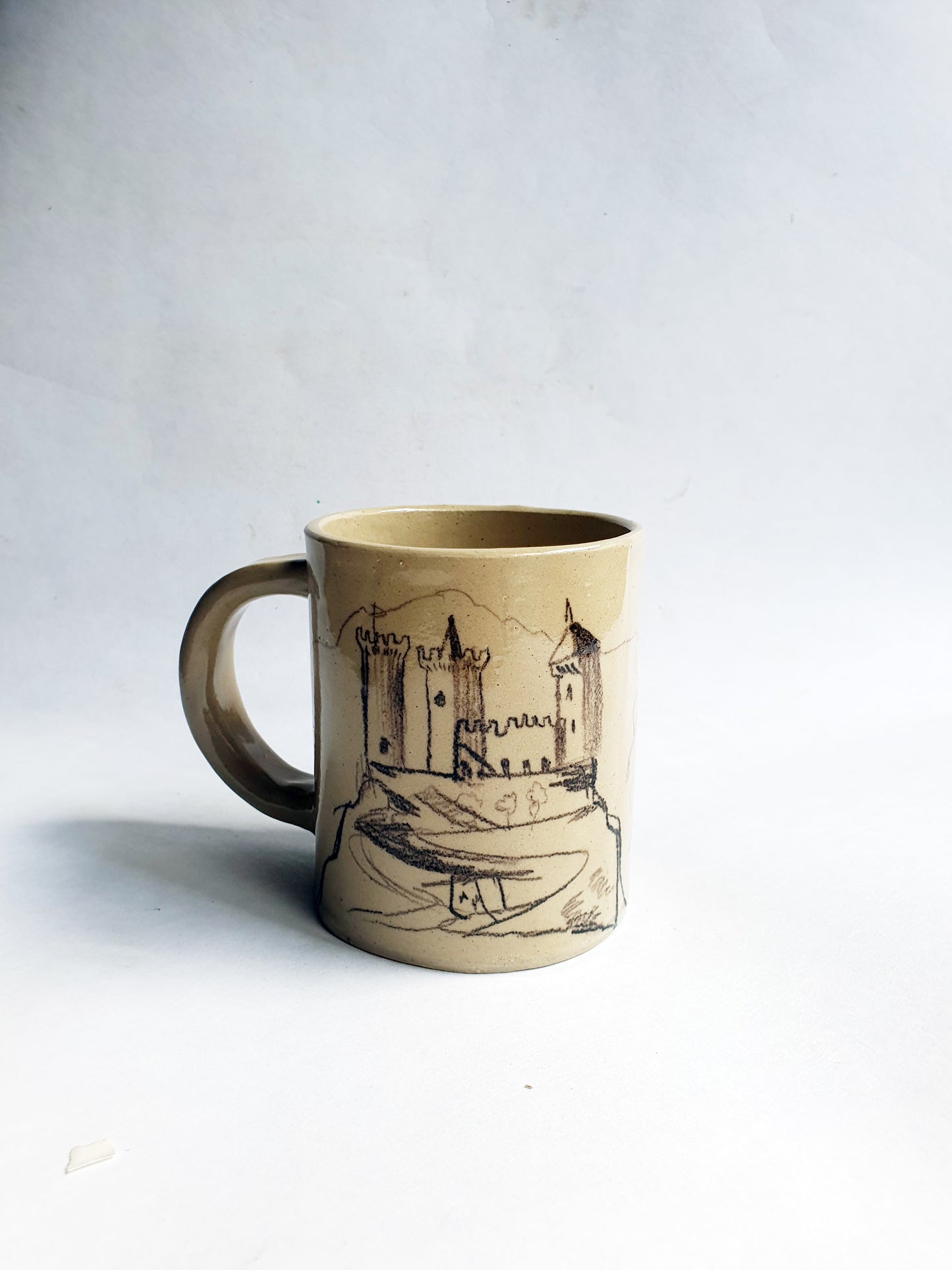 Tasse 35 cl Château et chevalier