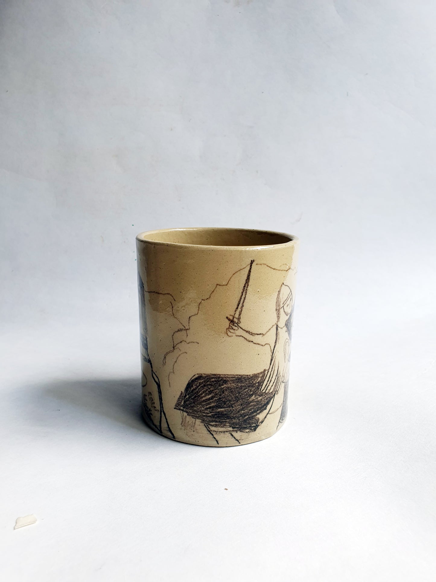 Tasse 35 cl Château et chevalier