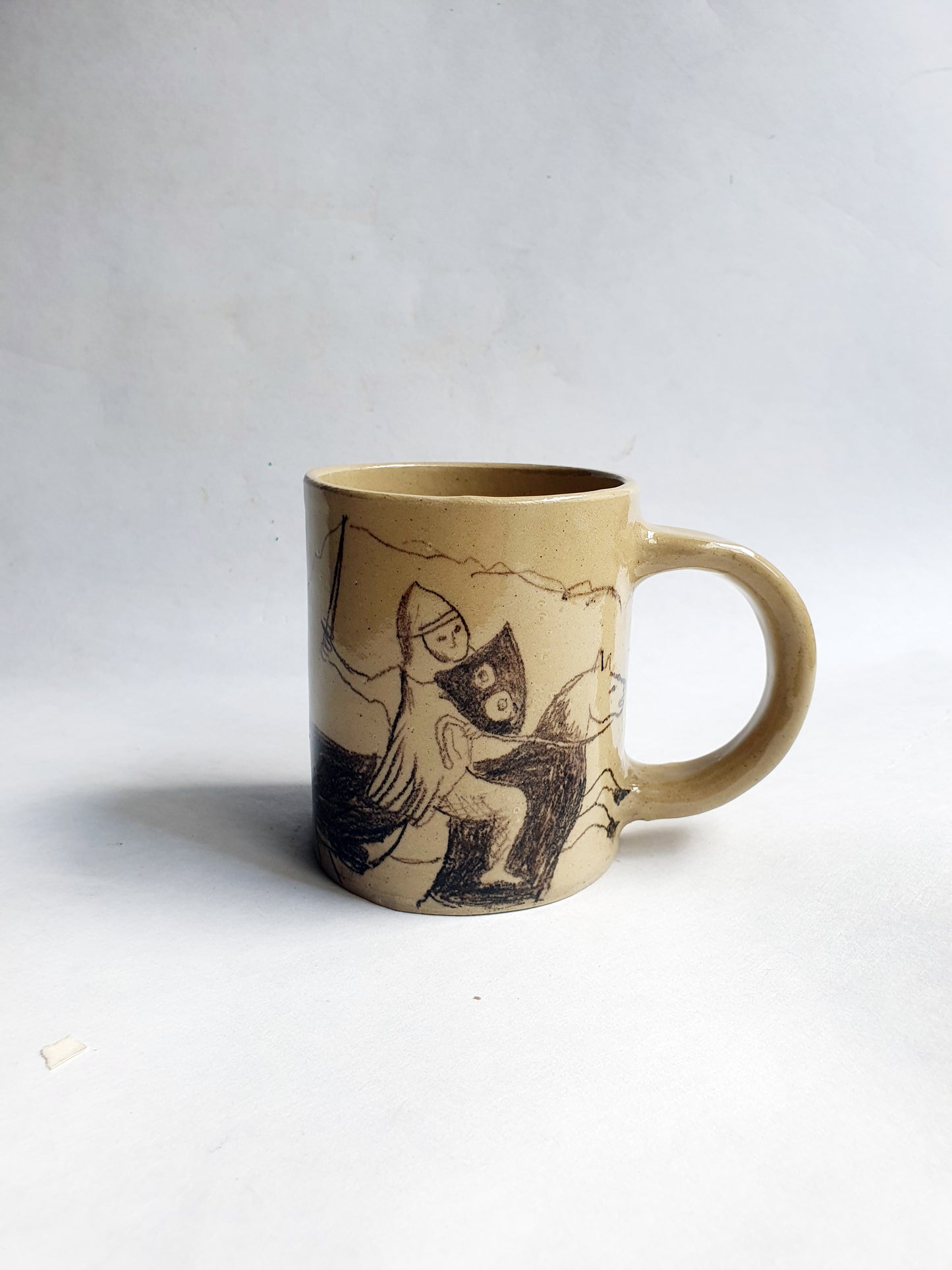 Tasse 35 cl Château et chevalier