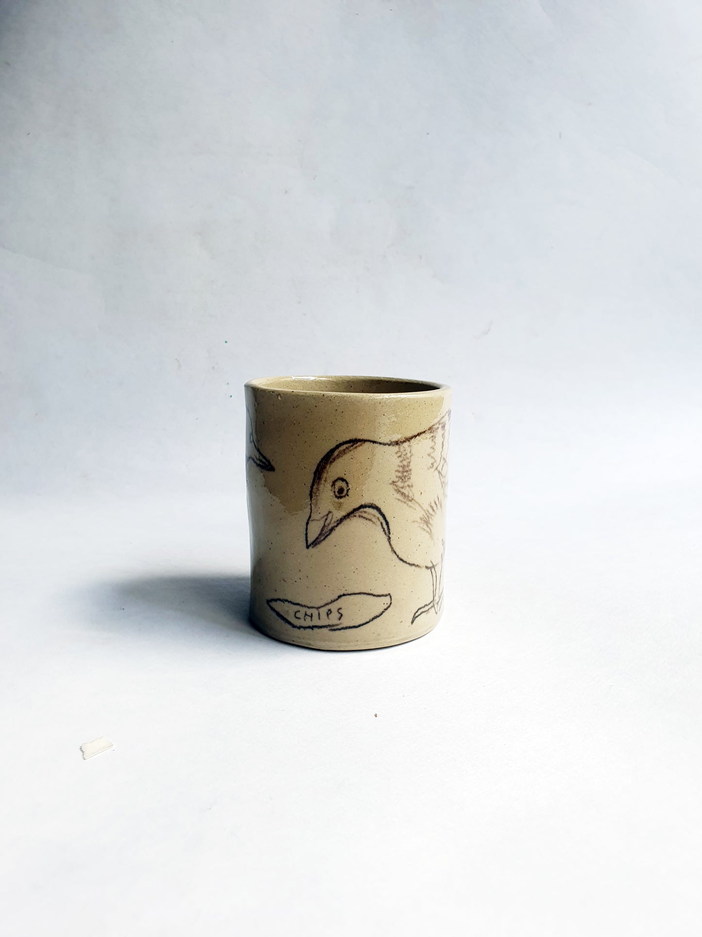 Tasse sans anse 23 cl pigeon débile