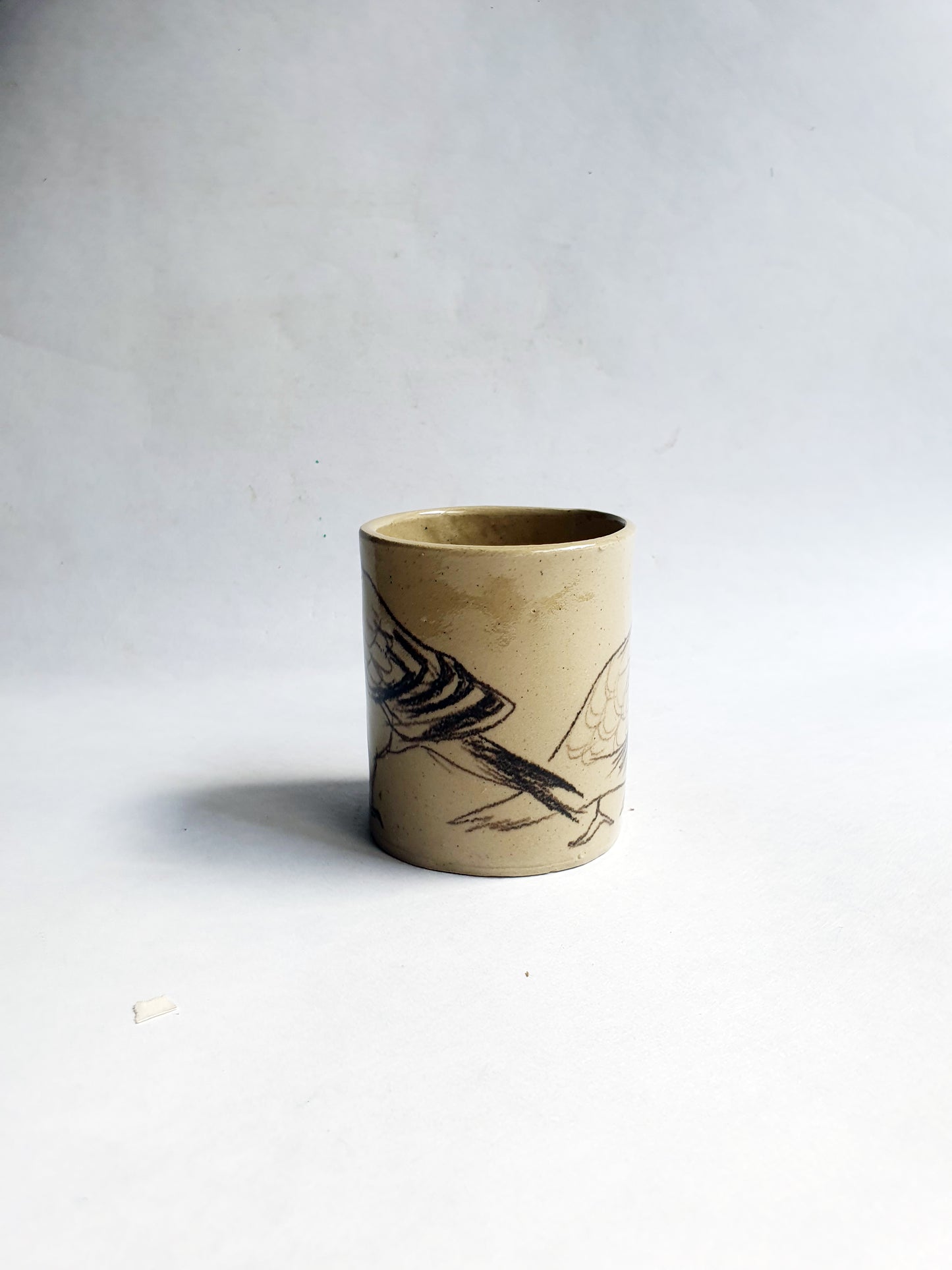 Tasse sans anse 23 cl pigeon débile