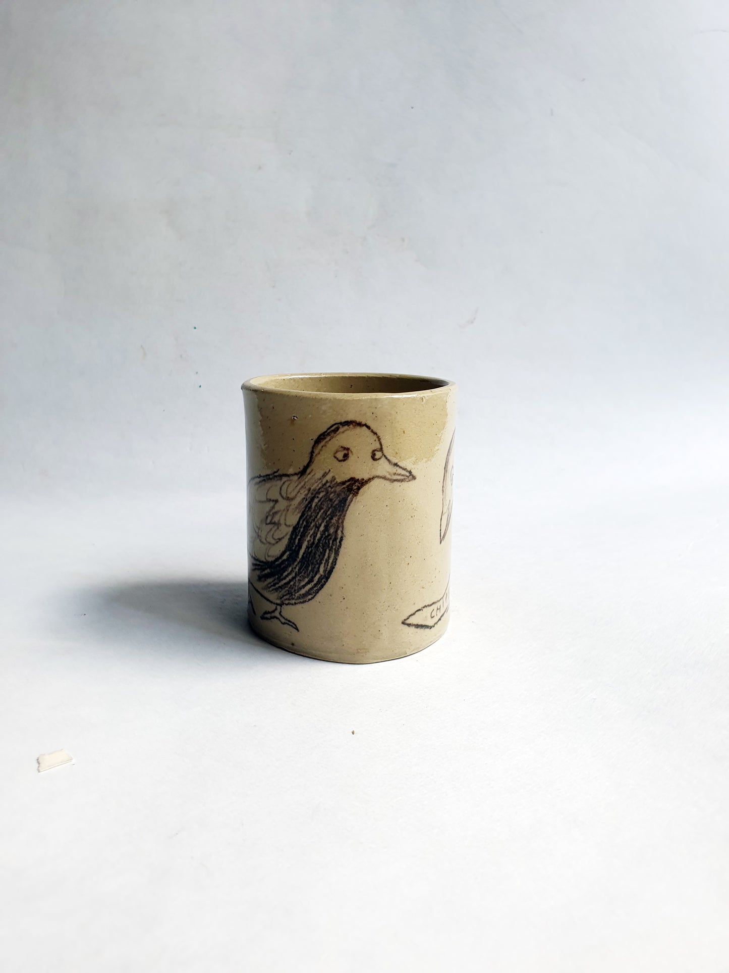 Tasse sans anse 23 cl pigeon débile