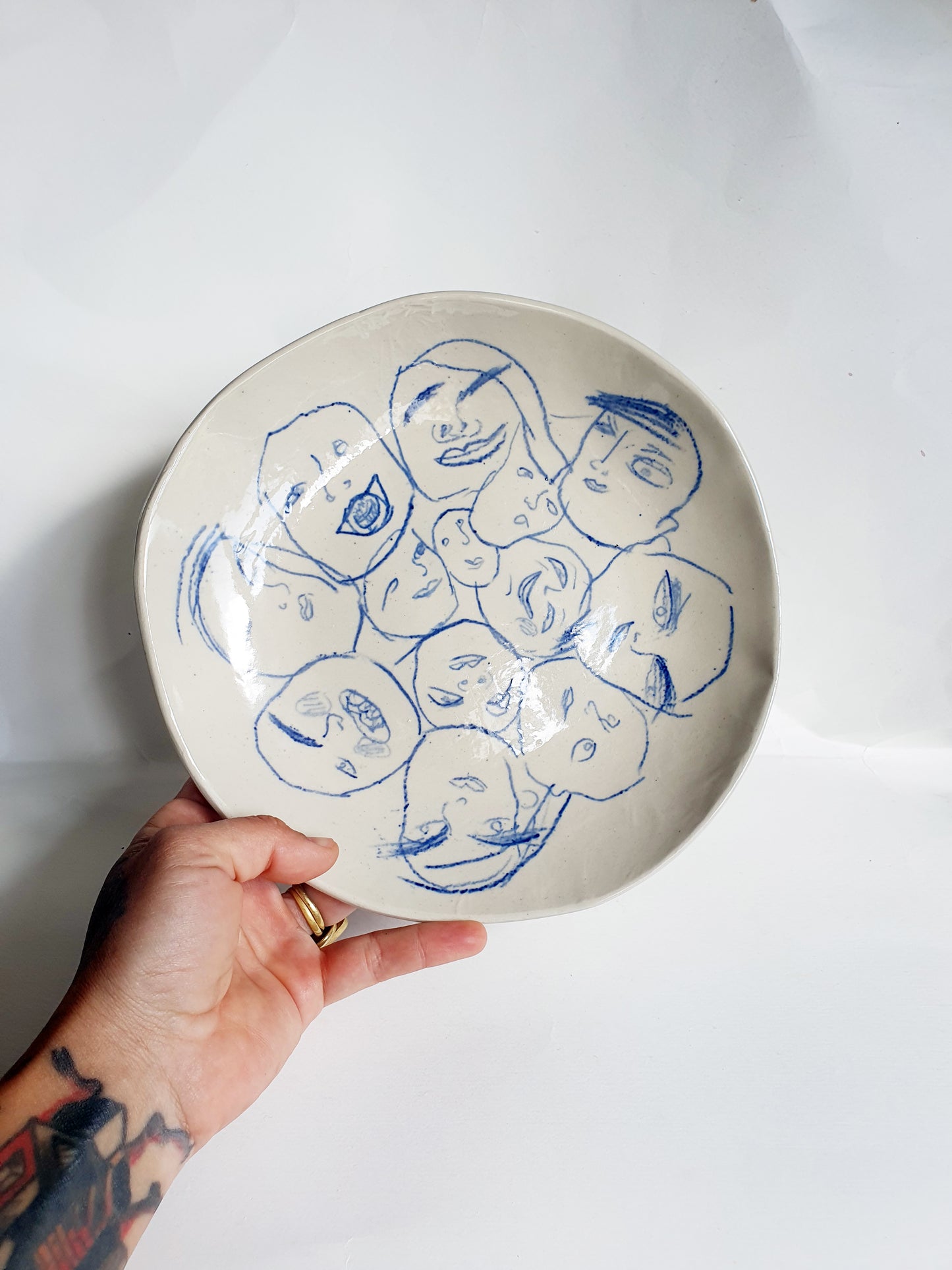 Assiette ø 22 cm grès porcelainique 1