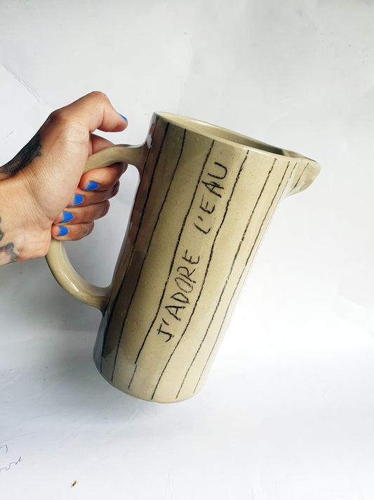 Carafe Jean Claude Van Damm