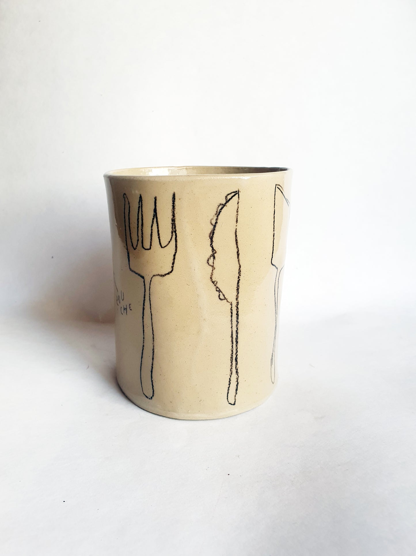 pot à ustensiles de cuisine (n°1)